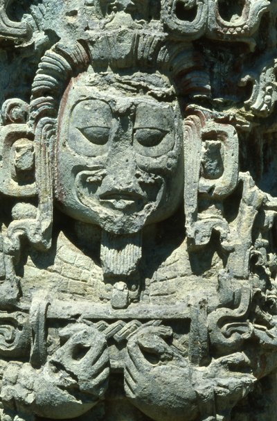 Stele D di Copan da Mayan